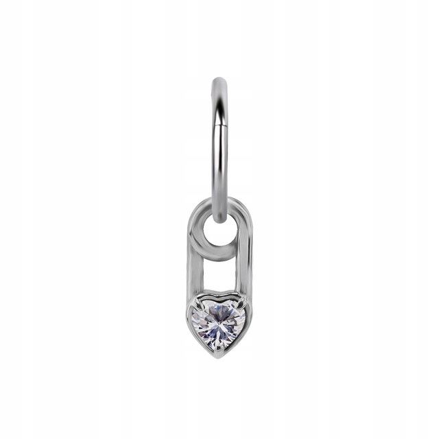  Charms - mėlynas kaukolė - premium crystal