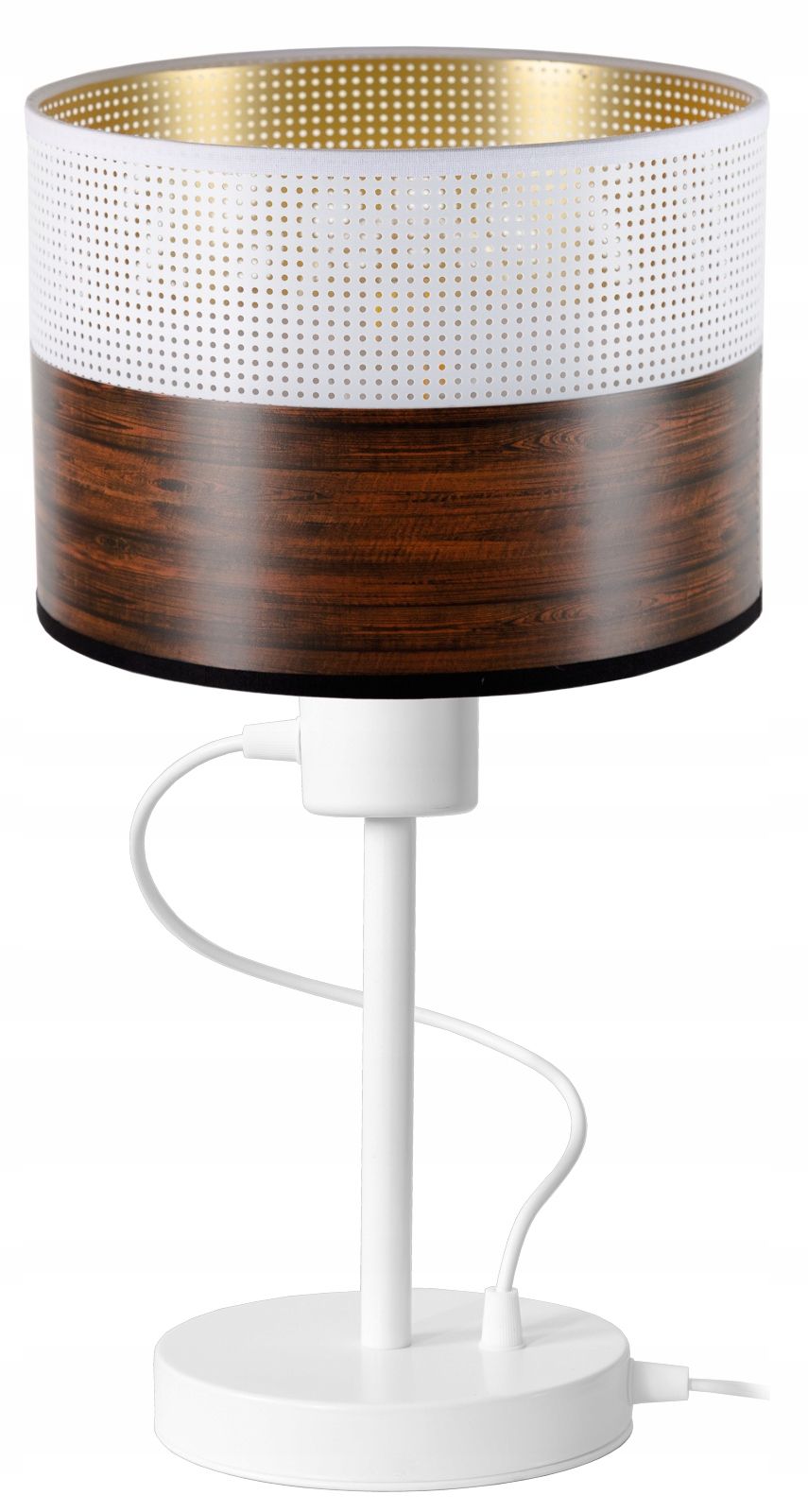  Štýlový nočná/stolová lampa moderné sklo kapucňa plisované grafitová farba led