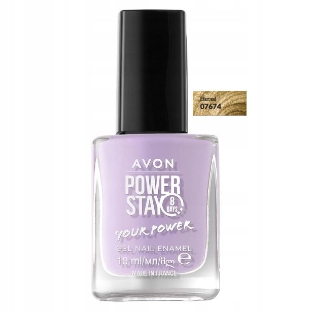  Avon powerstay gel-nagellack für nägel, wirkung hybriden dark dahlia