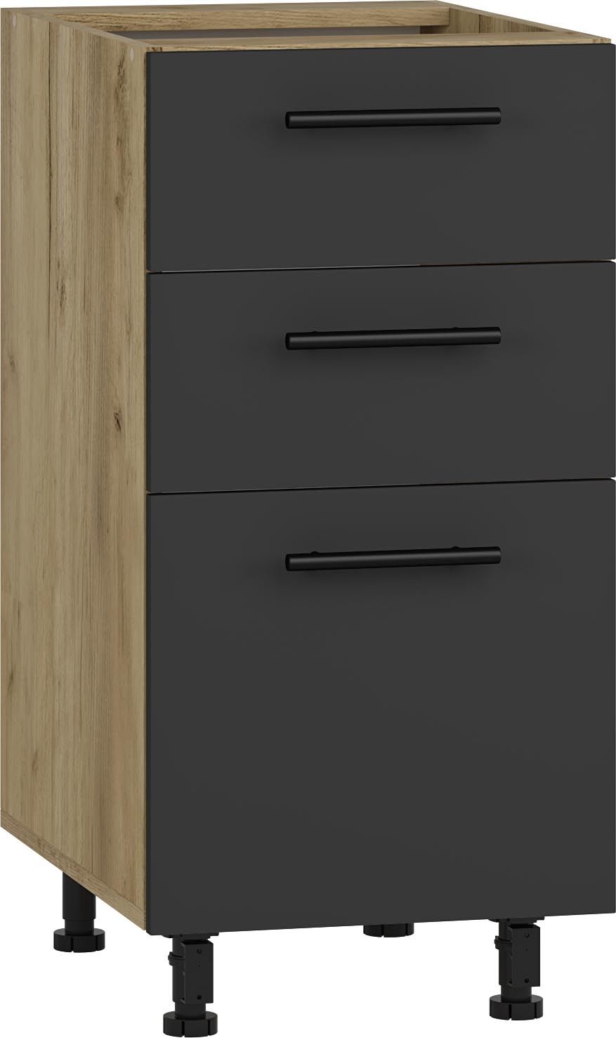  Eckunterschrank armatur für küche unter der spüle dab craft anthrazitfarbe vento dkn-100/82