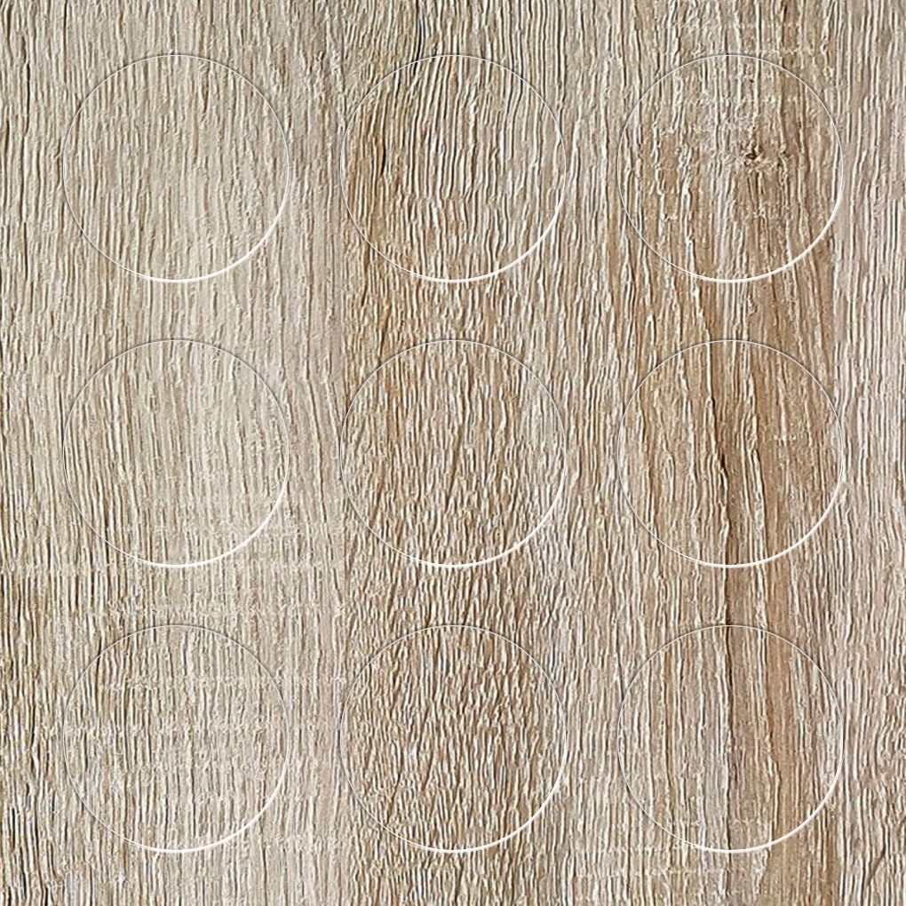  Savaime lipnus dangtelis fi14mm baltos spalvos blizgesio
