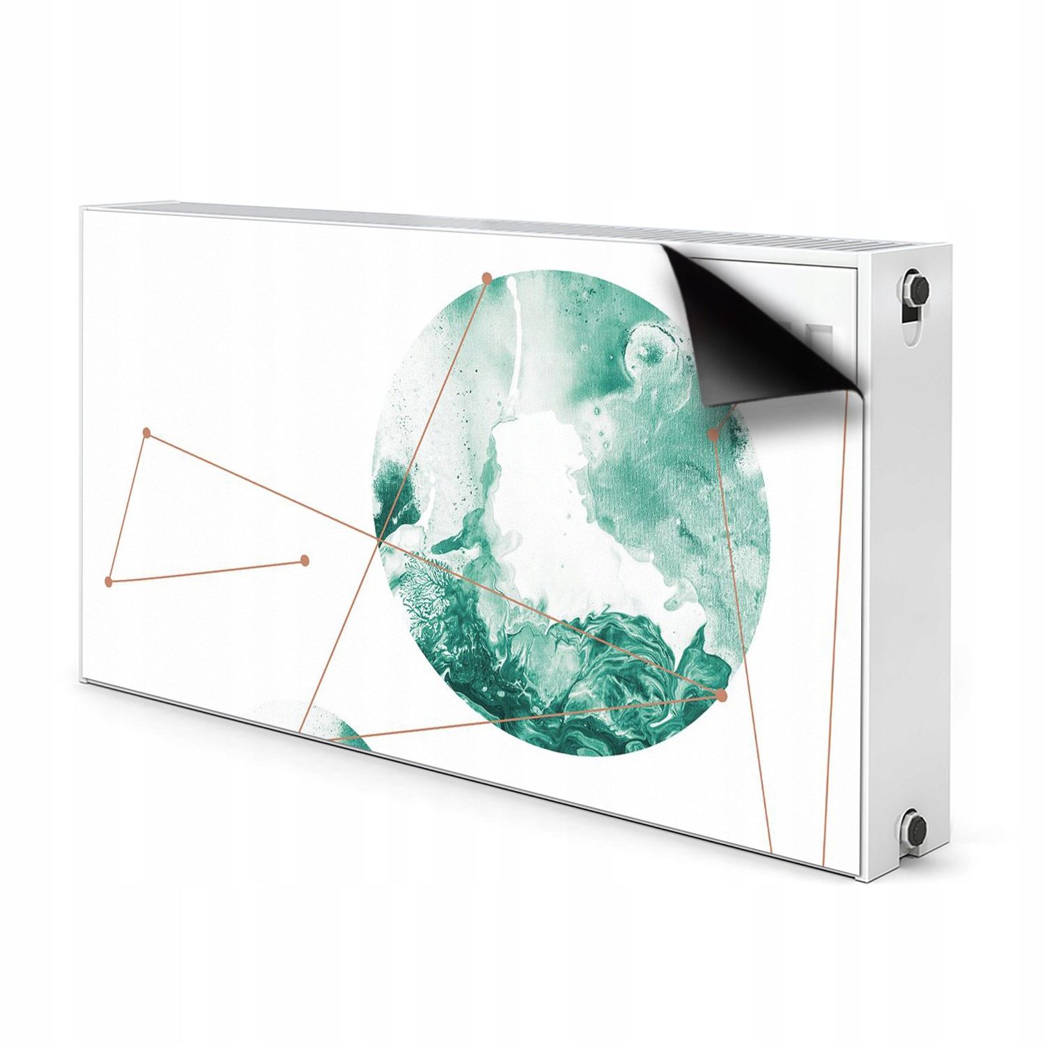  Modes radiatora vāks 110x60 banānu lapas