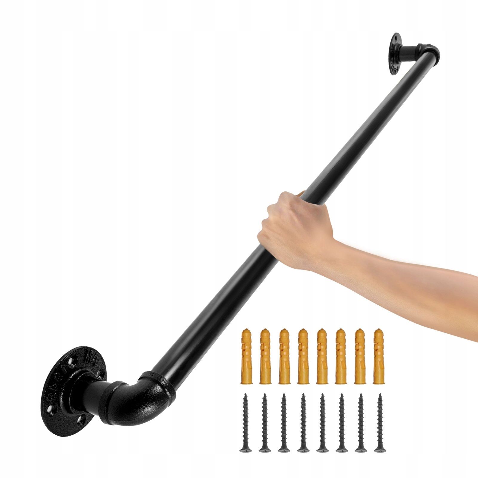  Zábradlie s sám stĺpec robiť 1 alebo 2 stupňa
