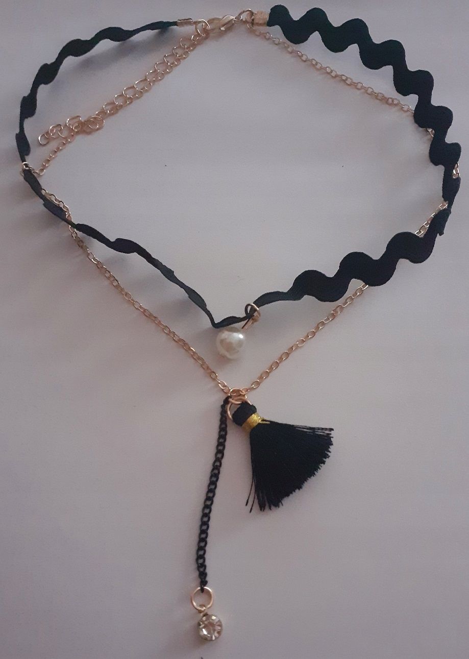  Halsband halskette für den hals lariat boho lang perlen perlen groß klein weinlese