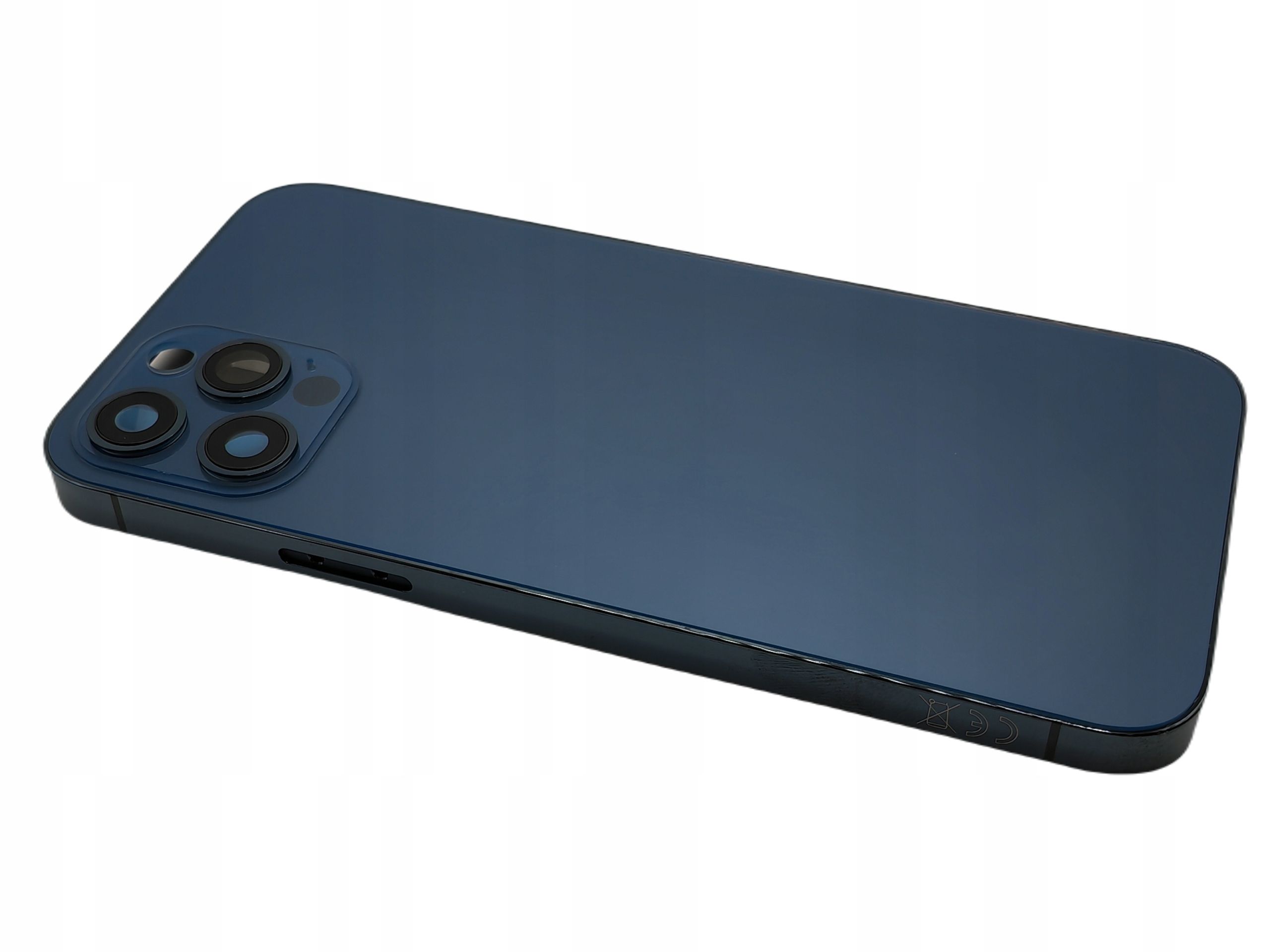  Korpusas plokštė baigtis korpusas rėmelis tinka į "iphone" 12 pro baltas