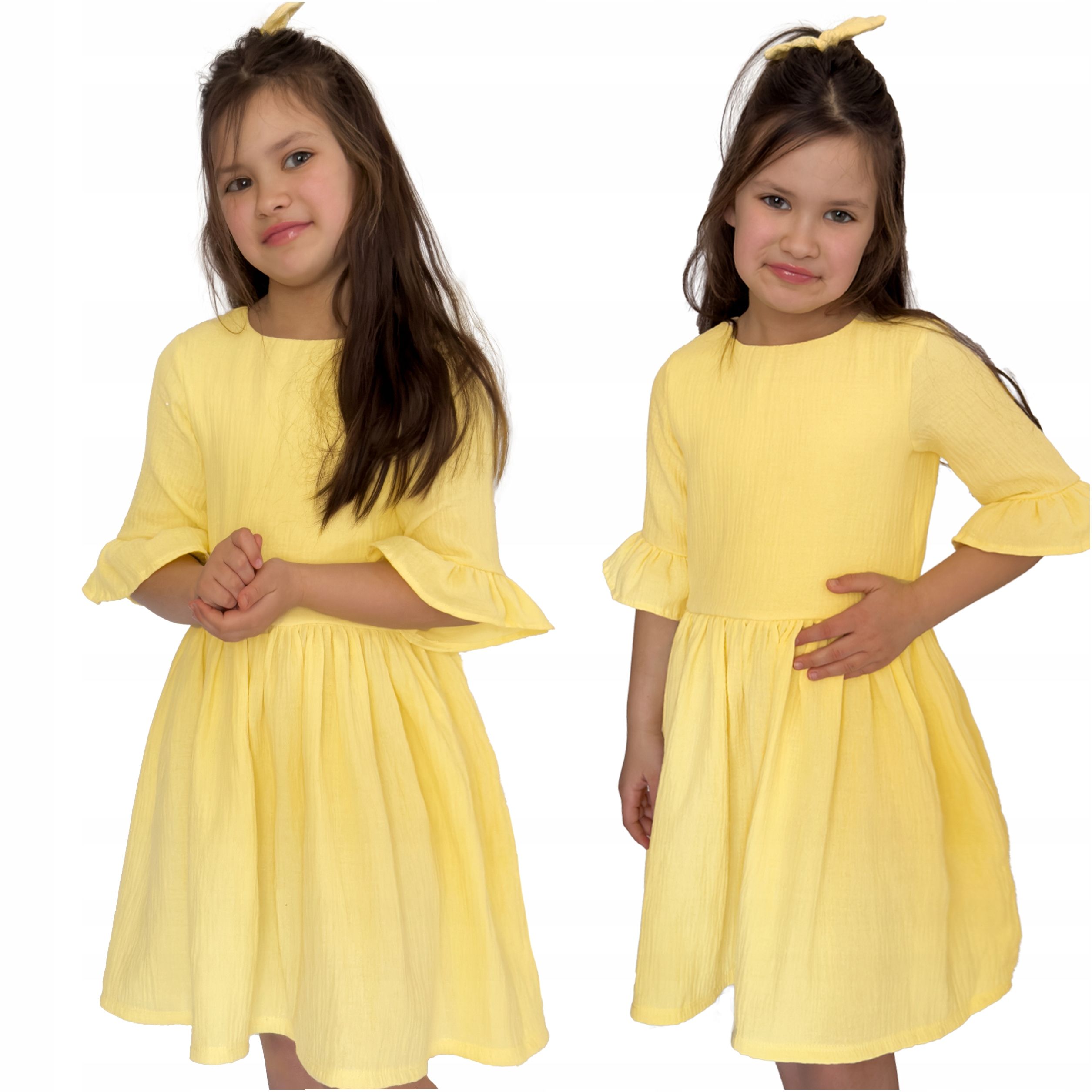  Rosa sommerkleid für den sommer musselin muslinu für mädchen bella 134 baya