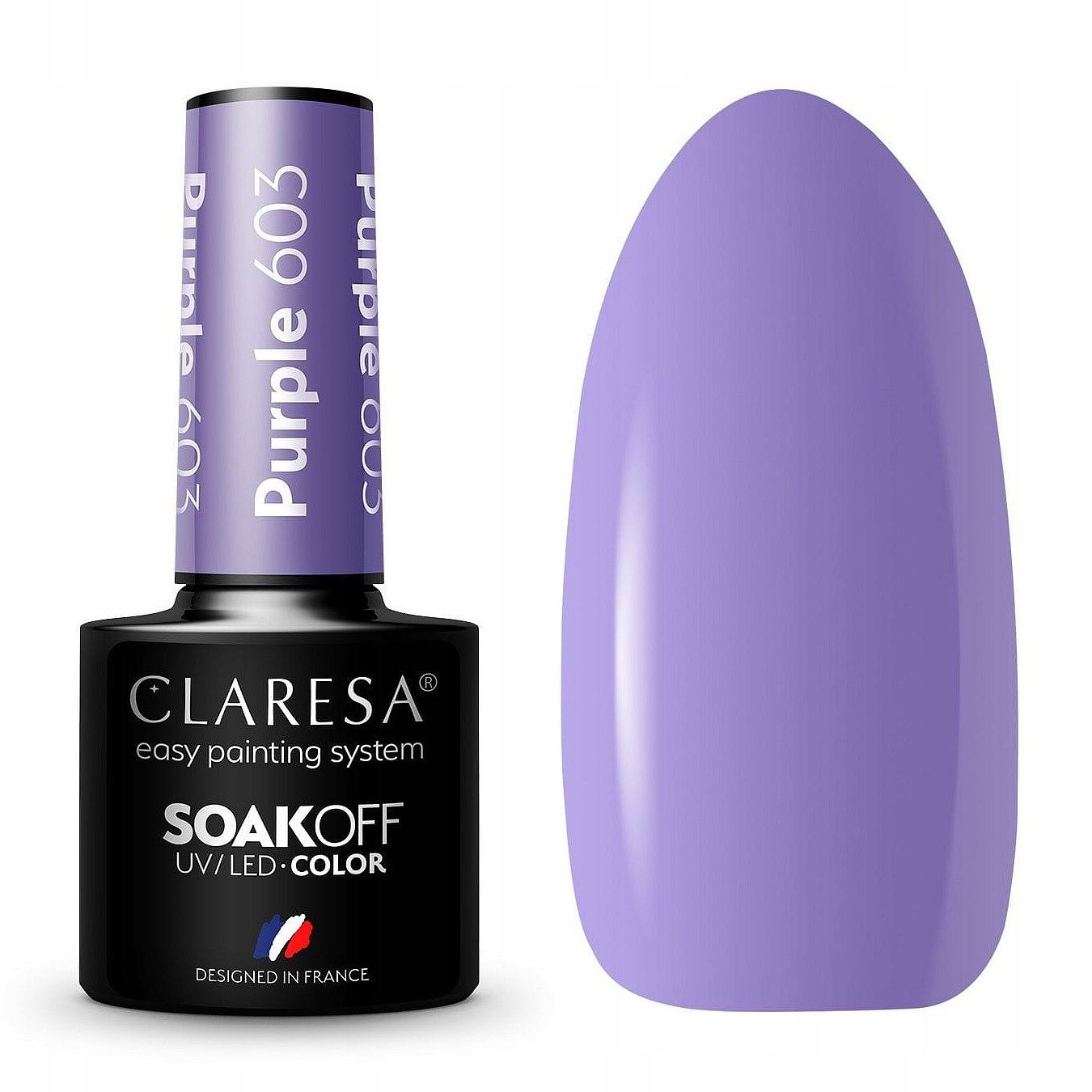  Claresa hübriid küünelakk burgundia glitter pink 554