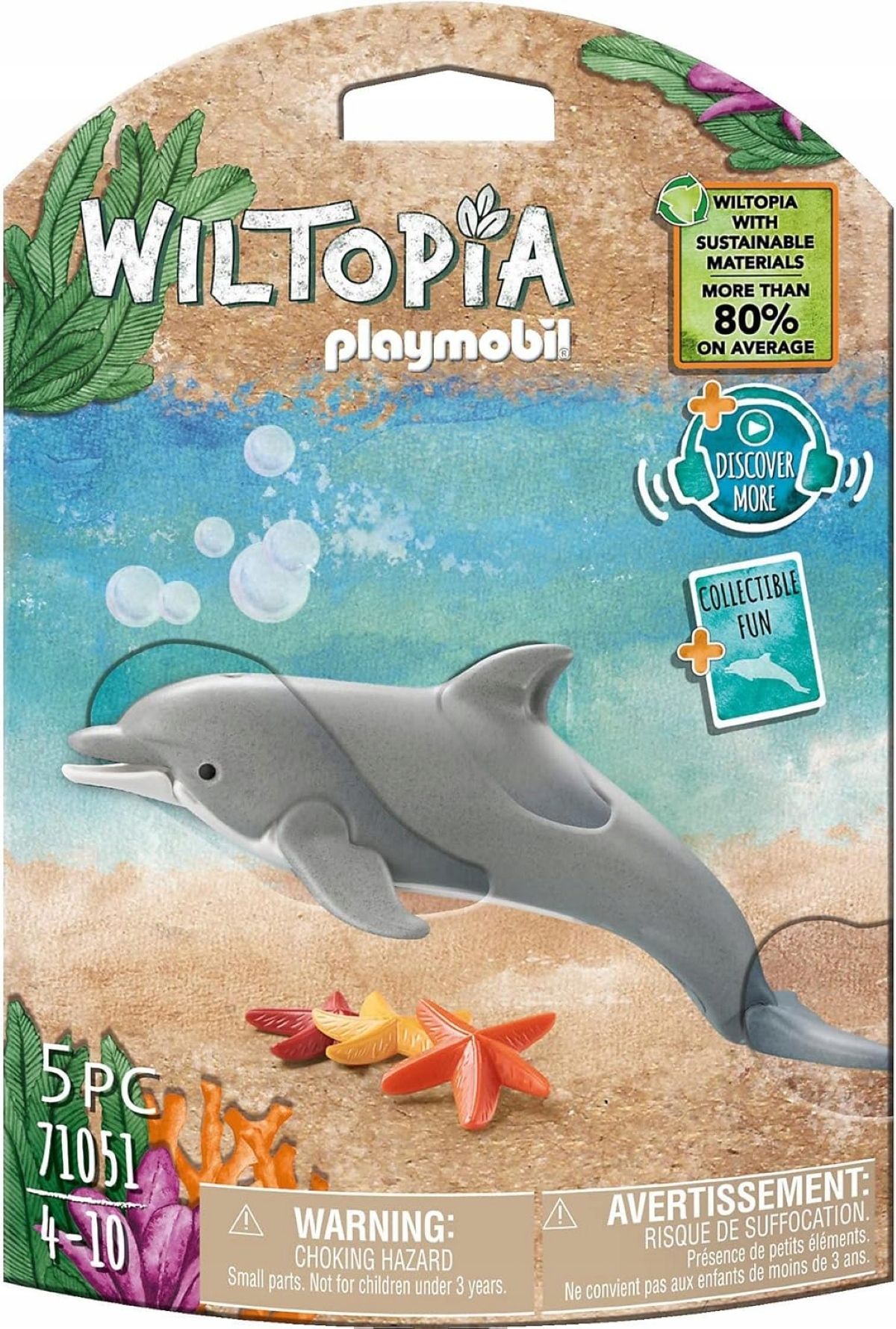  Playmobil rodina chalupa na stromě wiltopia 71013 + katalog s plakatem