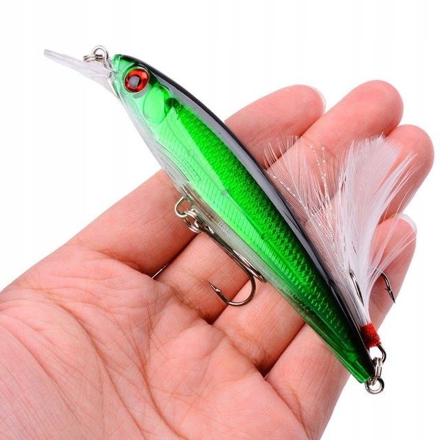  Wobbler köder angeln pike sum powierzchniowa frosch garnitur 5 stk. 15g