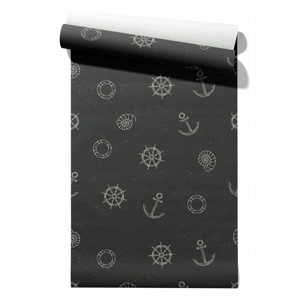  Wallpaper non-woven fabric pastel cherries wallpaper in a roll 50cm x 6,1mb