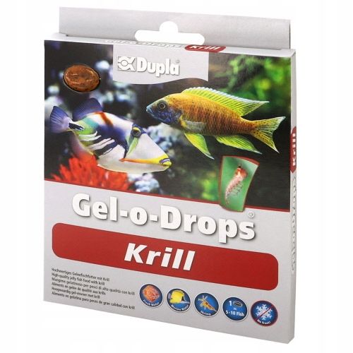  Dupla gel-o-drops artemia micro pārtika želejā zivīm 12 x 2g