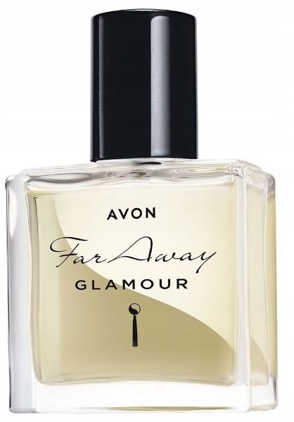  Avon far away aurora perfumed water vanilla lily rose vial unikat