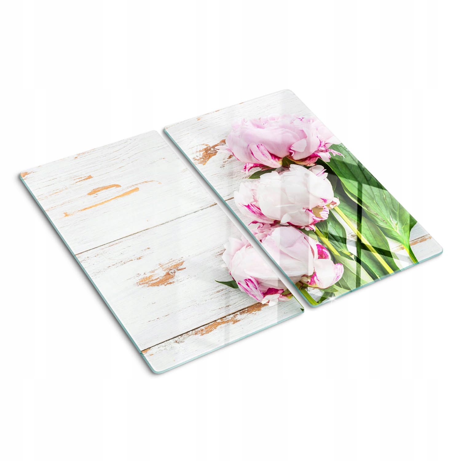 Cutting table glass painting prickly pear 2x30x52 cm