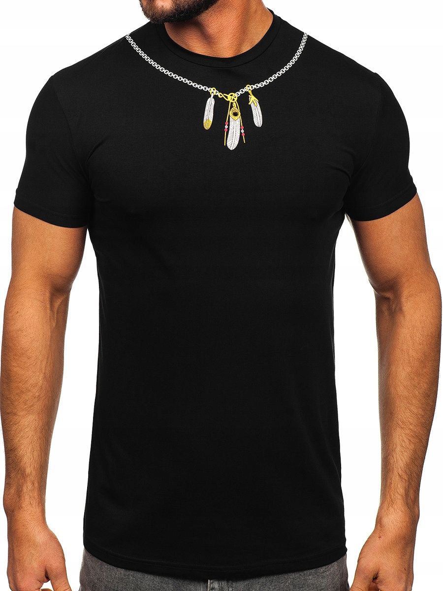  Herren-t-shirts rundhalsausschnitt denley größe m
