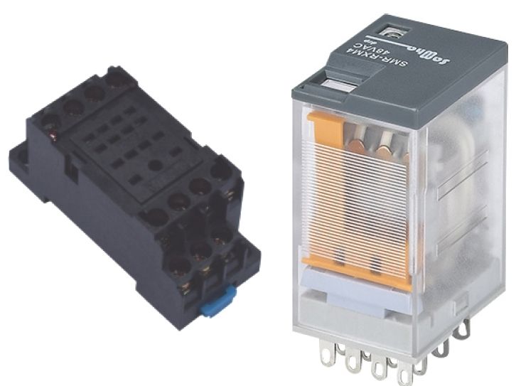  Relay startup star-triangle 24vdc/230vac
