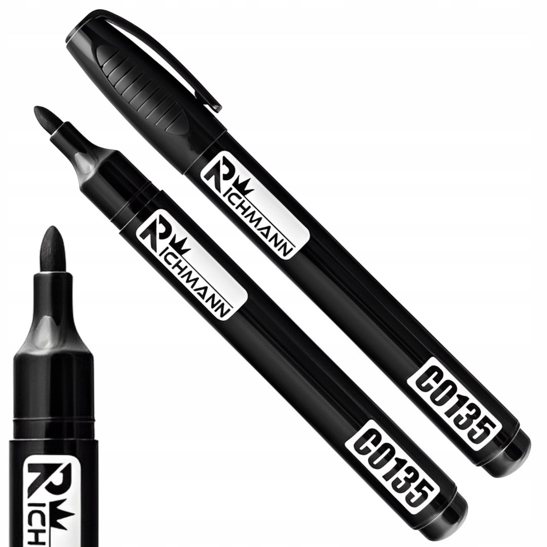  Marker marker konstrukce vodotěsný oboustranný černá barva 1-2 mm richmann c0140