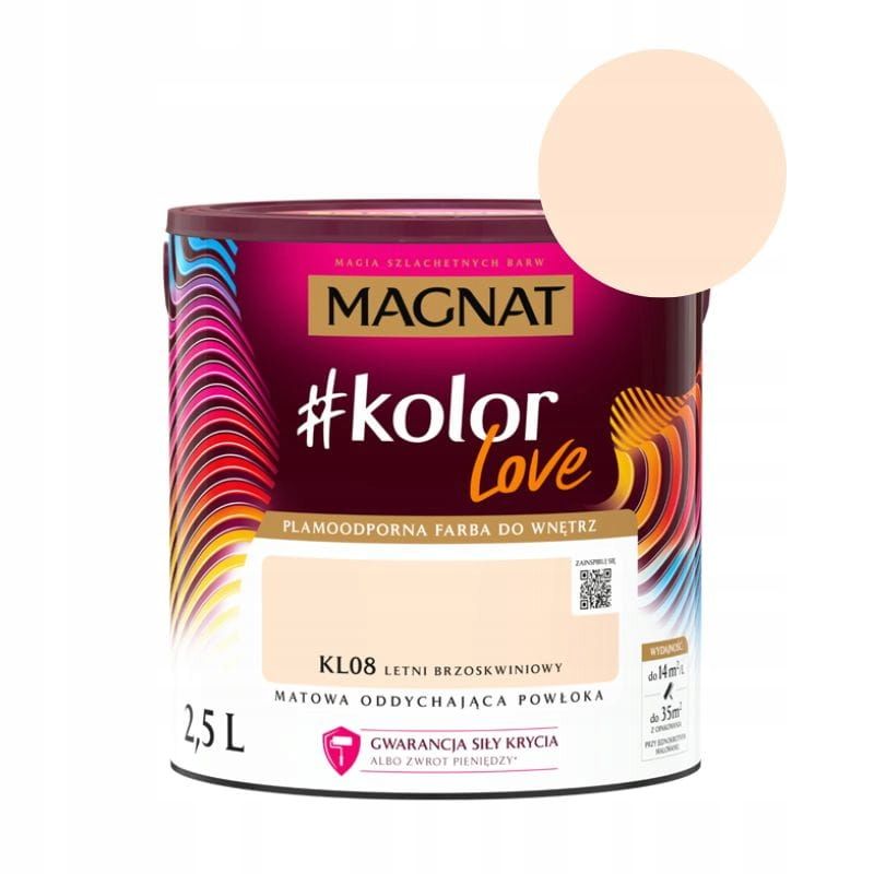  Magnat malovat #kolorlove kl18 szary 2,5l
