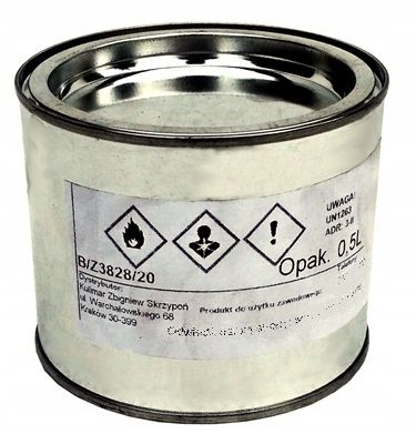  Värvida kuumuskindel lakk grilli jaoks ahi kolvid 1l must / grafiidi värvi 800°c