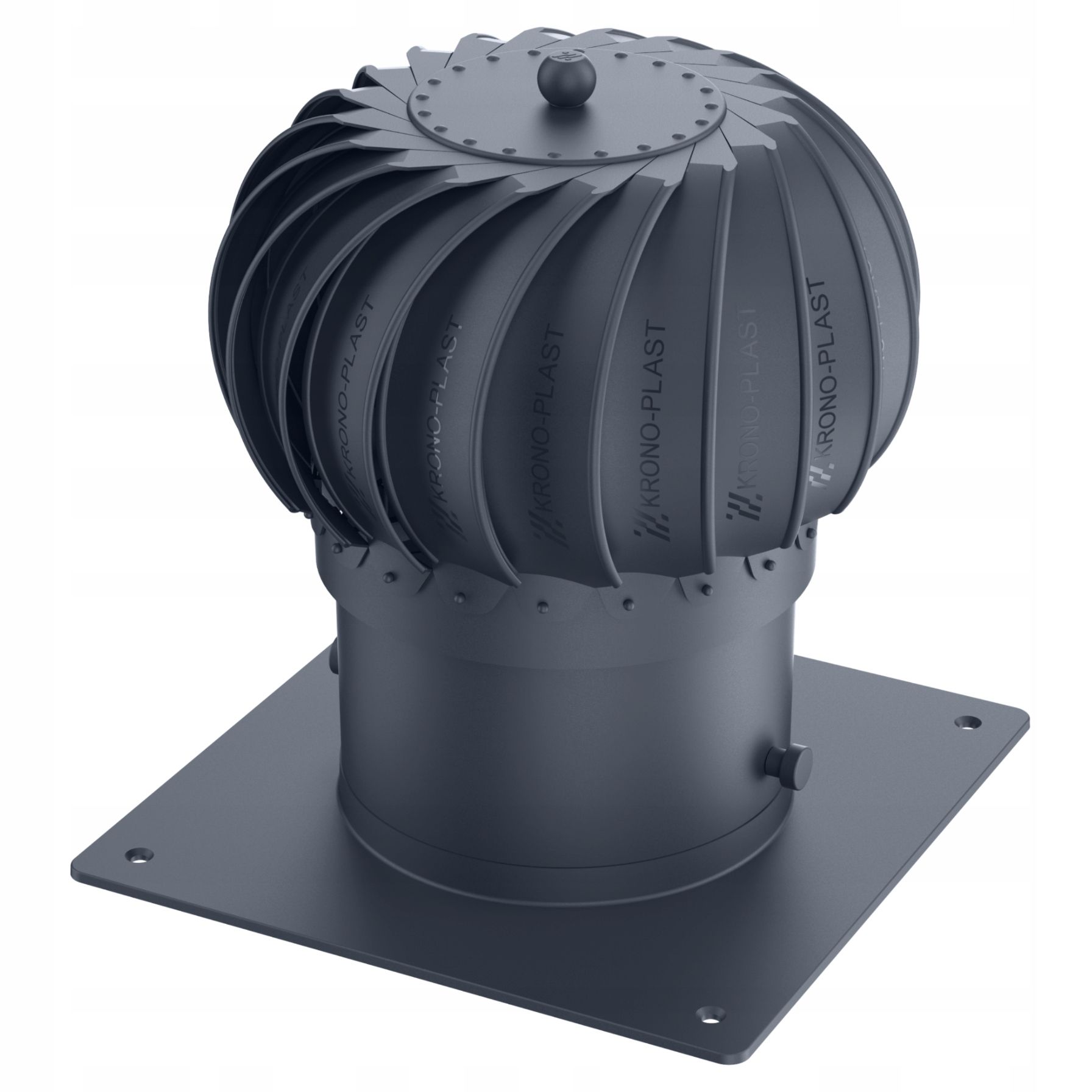  Spherical chimney cap revolving with kryza for ventilation fi 200 braz 7016