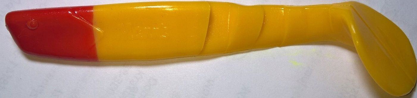  Manns predator 3,5cm geltonas su juodu grzbietem