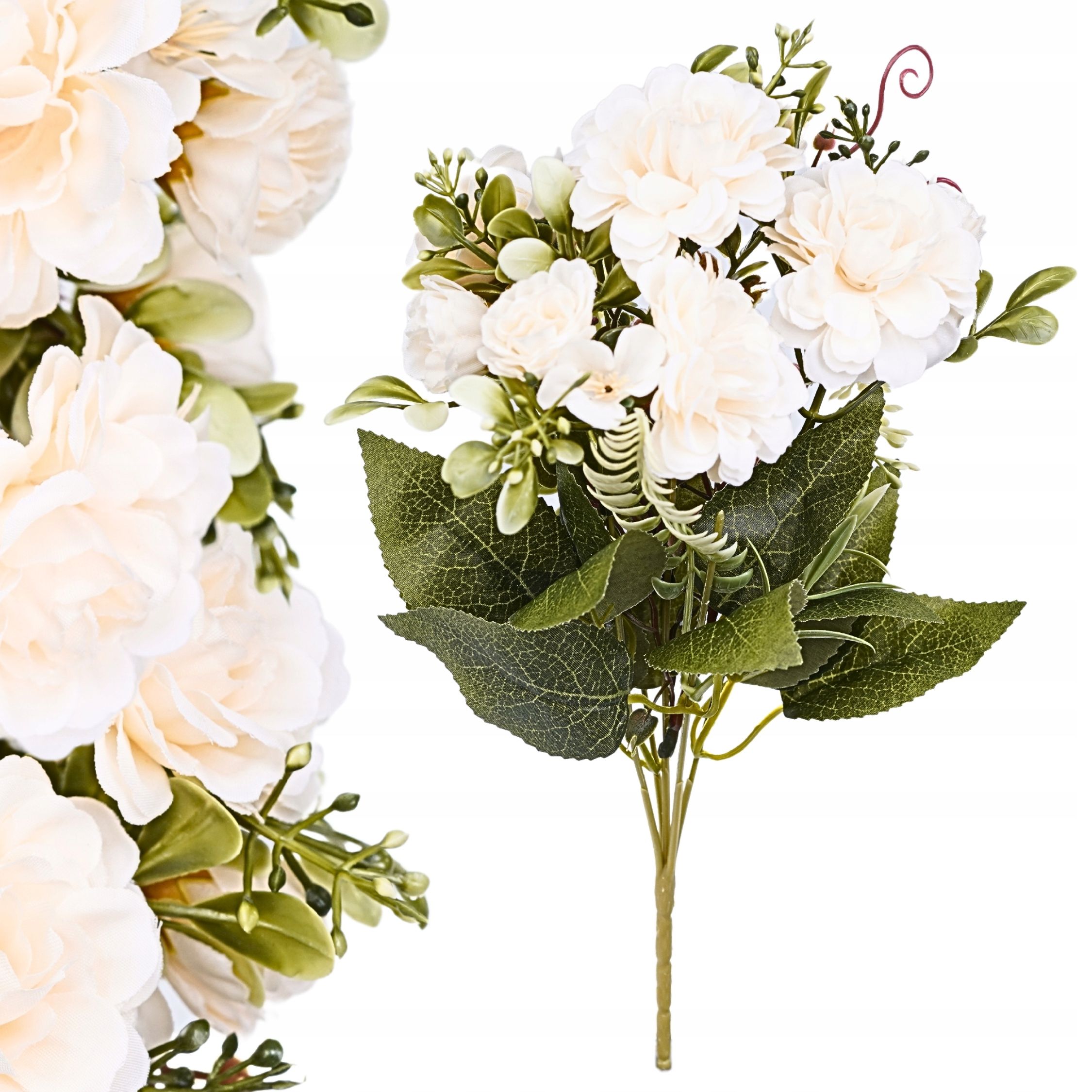  Mākslīgais zieds orhideja zars dekoratīvs rotājums florists pik 62cm
