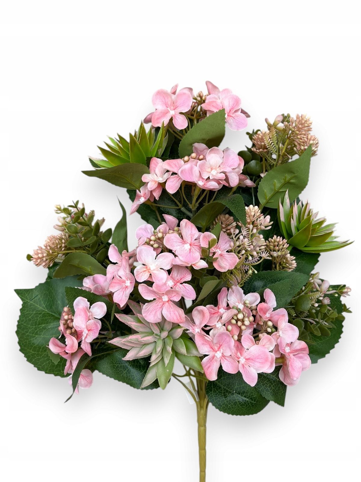  Hortenzie obal větvička umělá květina dodatek 60 cm fialová