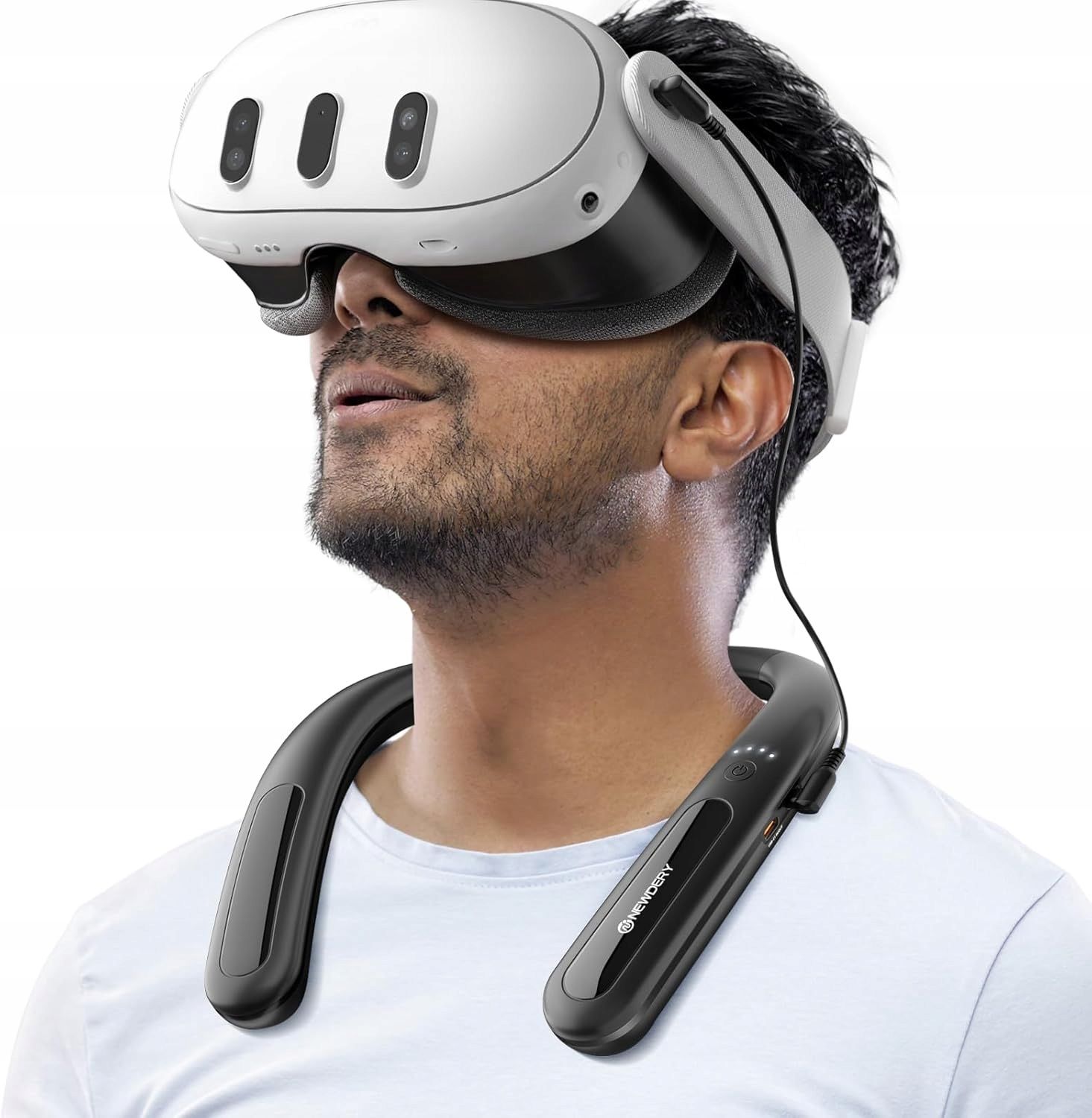  Ikarvr ventiliatorius x3 schladzajacy į akinių vr meta quest 3