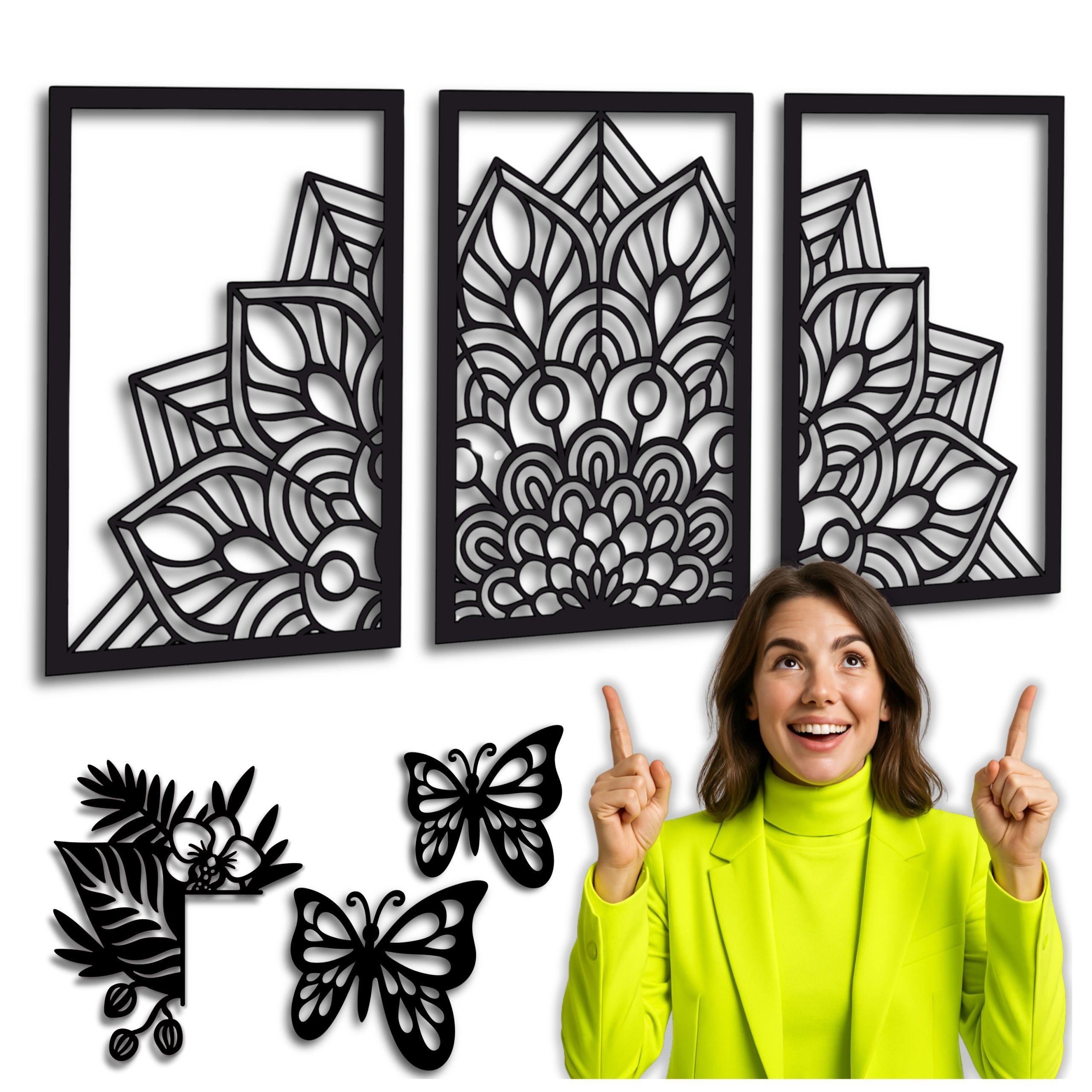  Openwork painting for the living room paintings on the wall wall decoration landscape gor