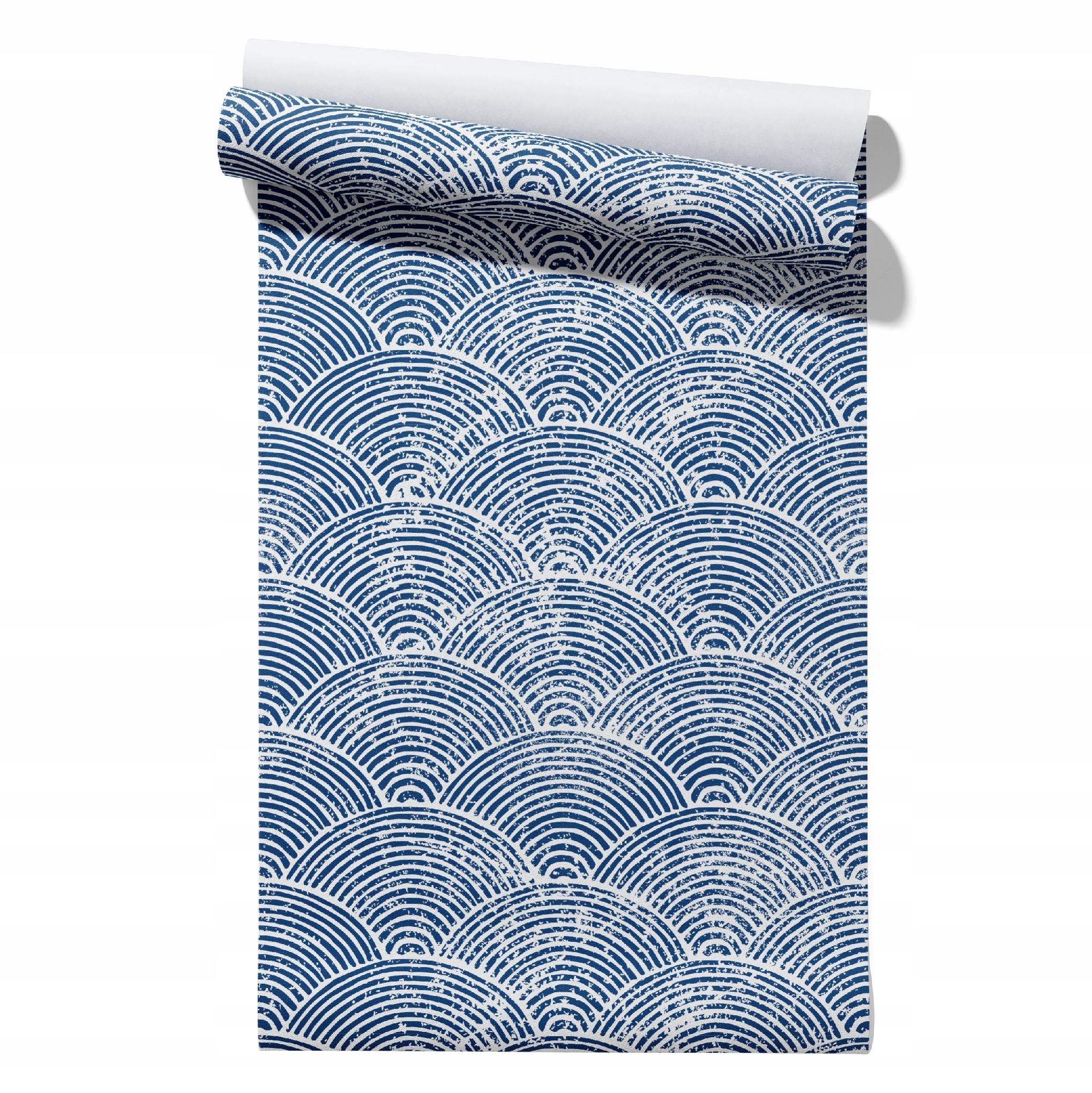  Wallpaper non-woven fabric pastel cherries wallpaper in a roll 50cm x 6,1mb