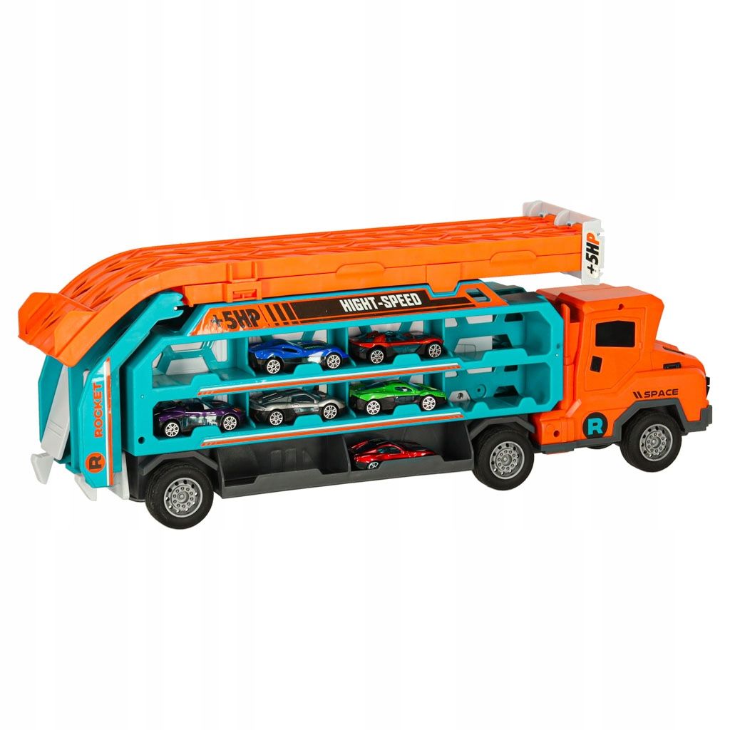  Autostrecke eisbahn garage + 8 autos