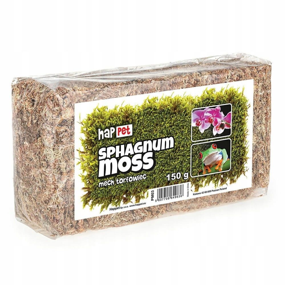  Happet rašelinový mech sphagnum moss základní nátěr pro terárium pro rostliny 100g