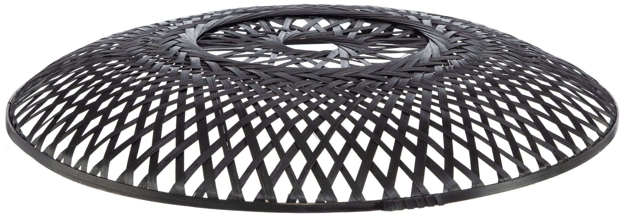  Hood boho flat bamboo black plate 60cm