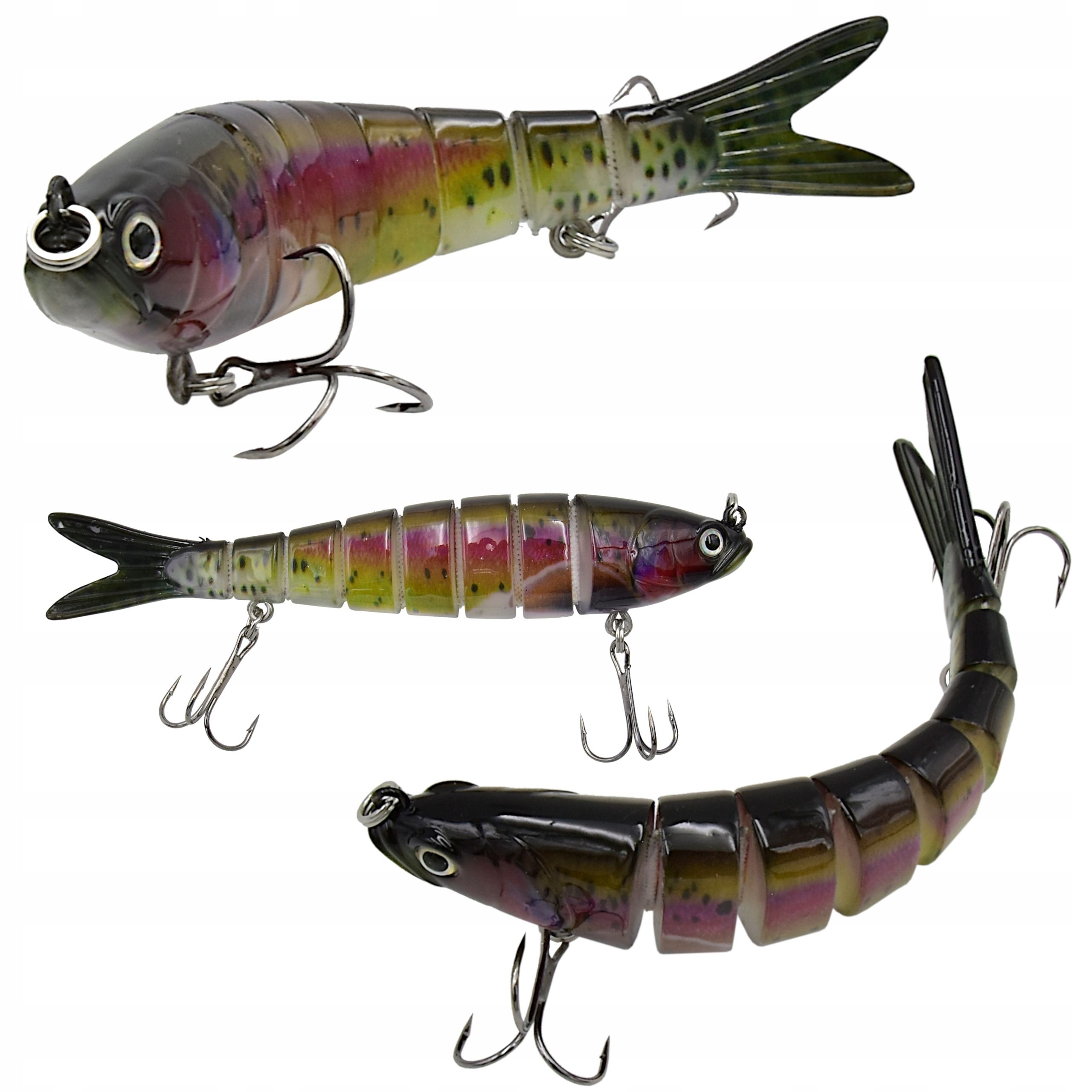  Wobbler zum angeln minnow pop walker 3d kunstköder 5,5 cm 8 g
