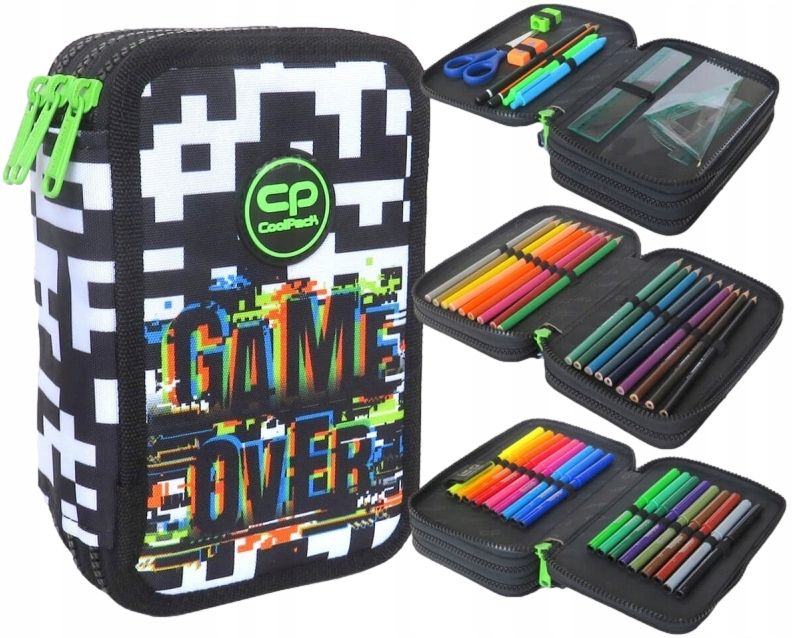  Tříkomorový penál s příslušenstvím coolpack jumpe