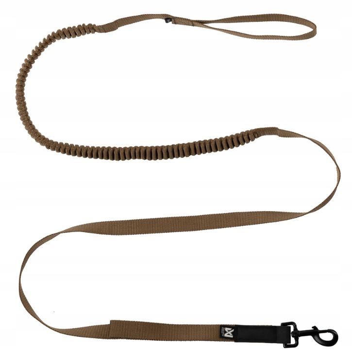  Pavadas elastīgs bungee leash wd non-stop olive 2.8m/23mm n