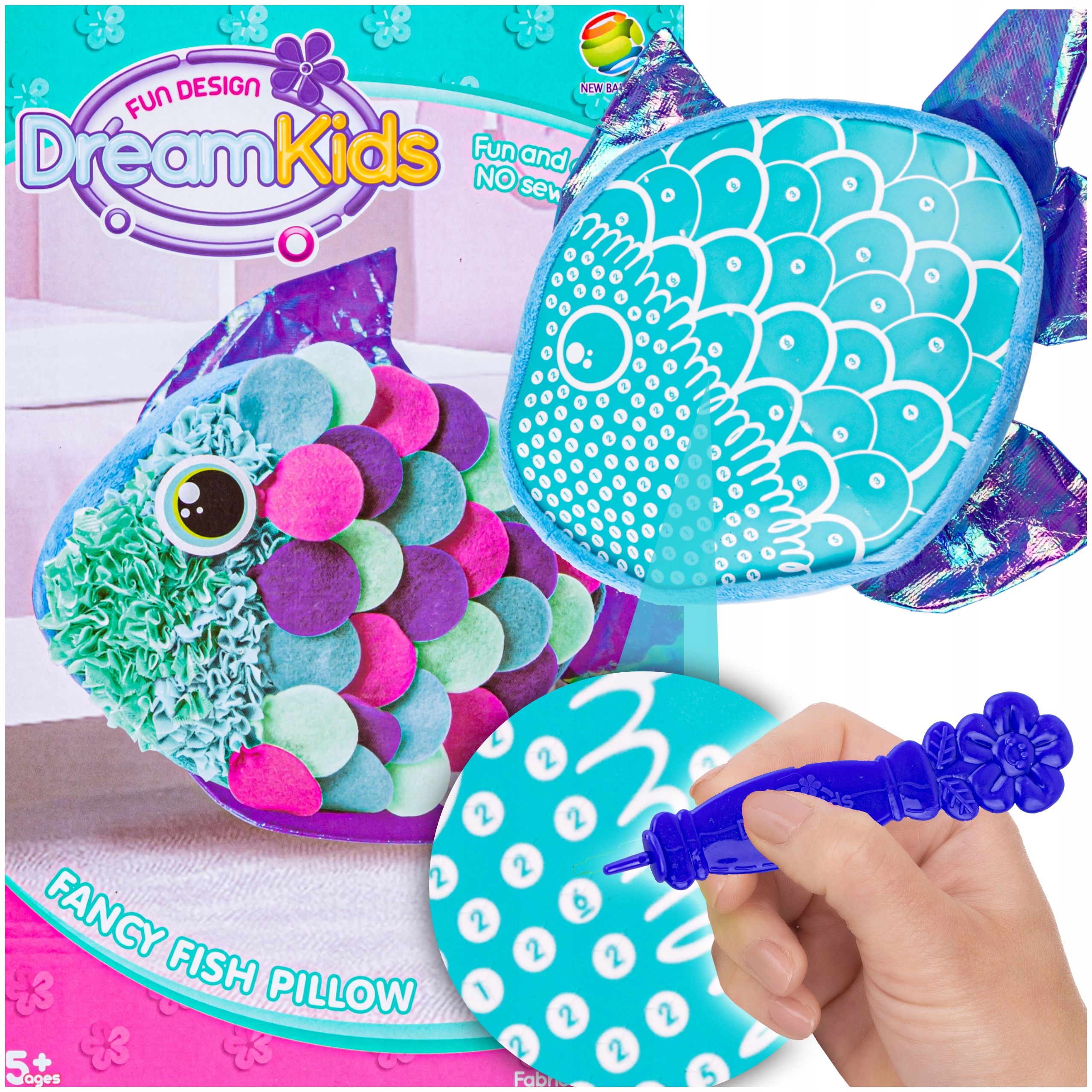  Kreativset für ein mädchen zum sticken kleines kissen für kinder