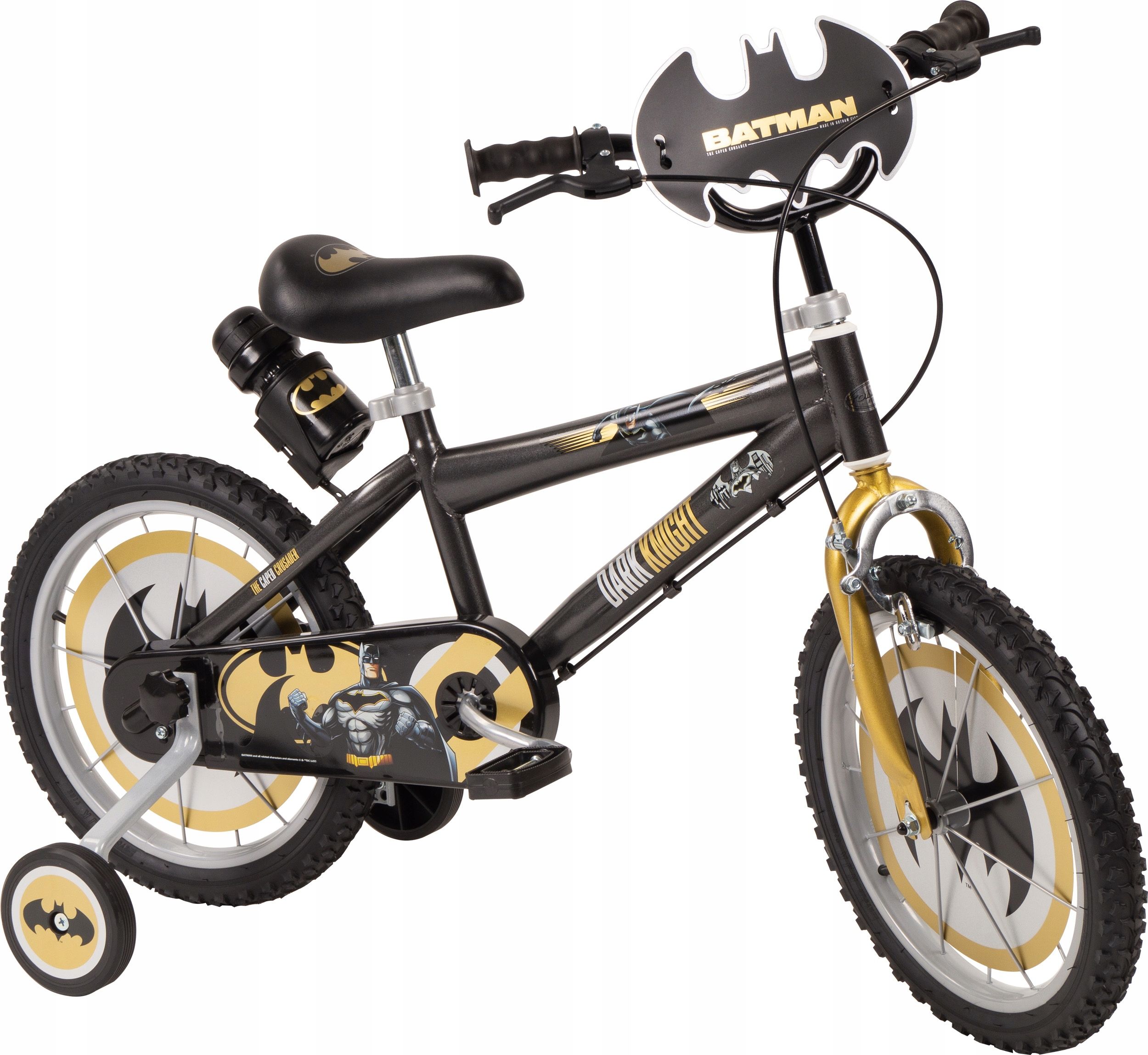  Detský bicykel batman 16" dc čierny toimsa bikes