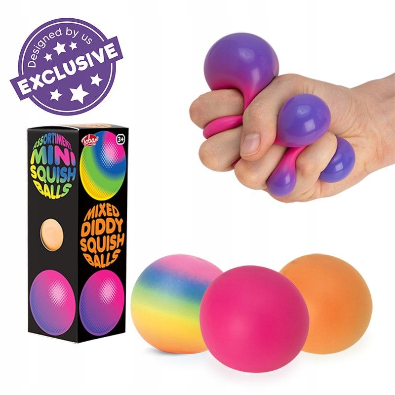  Scrunchems tutti frutti squish ball ball antistress obst nein needoh