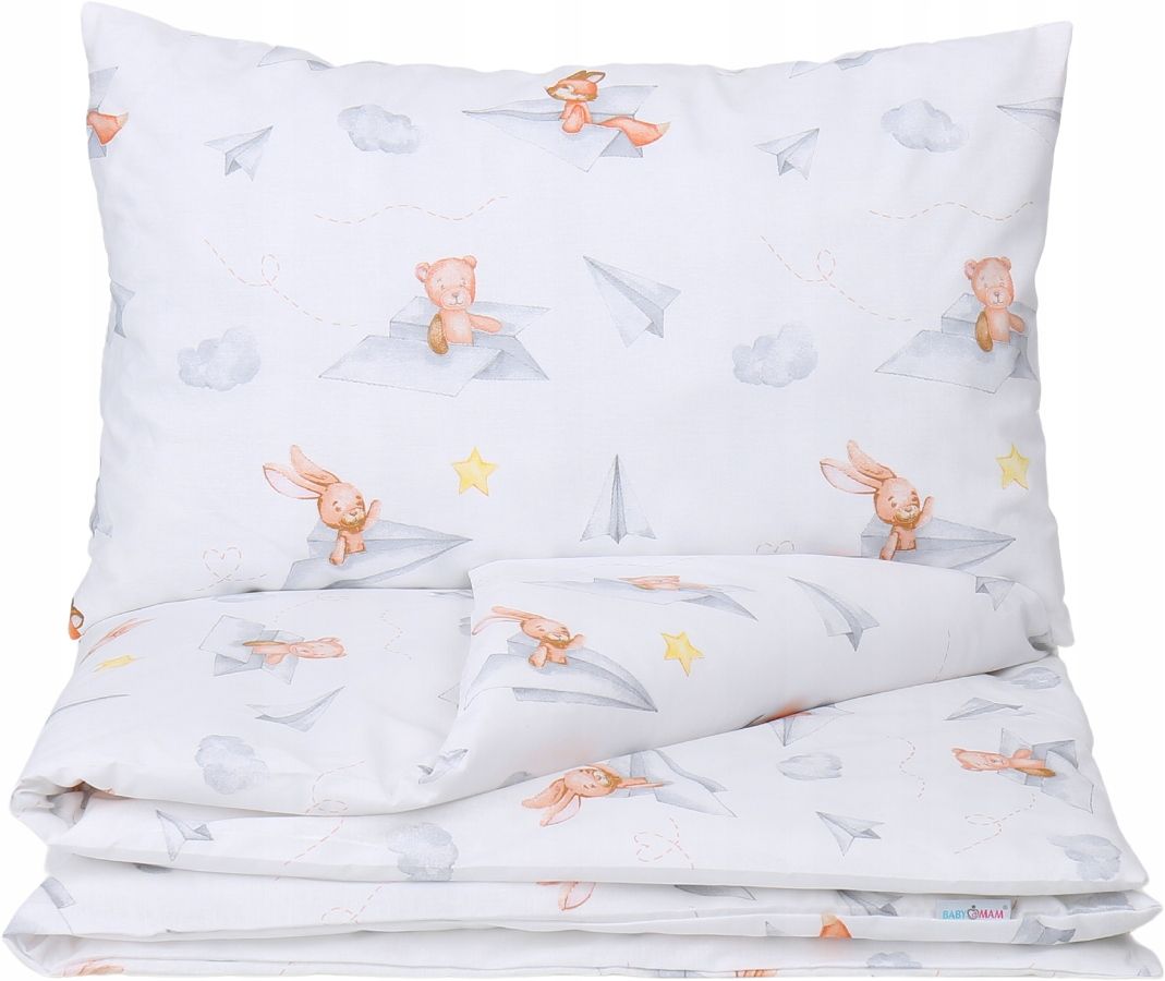  Povlečení do postýlky 120x60 dětinský pro miminka 120x90 cm 2el babymam