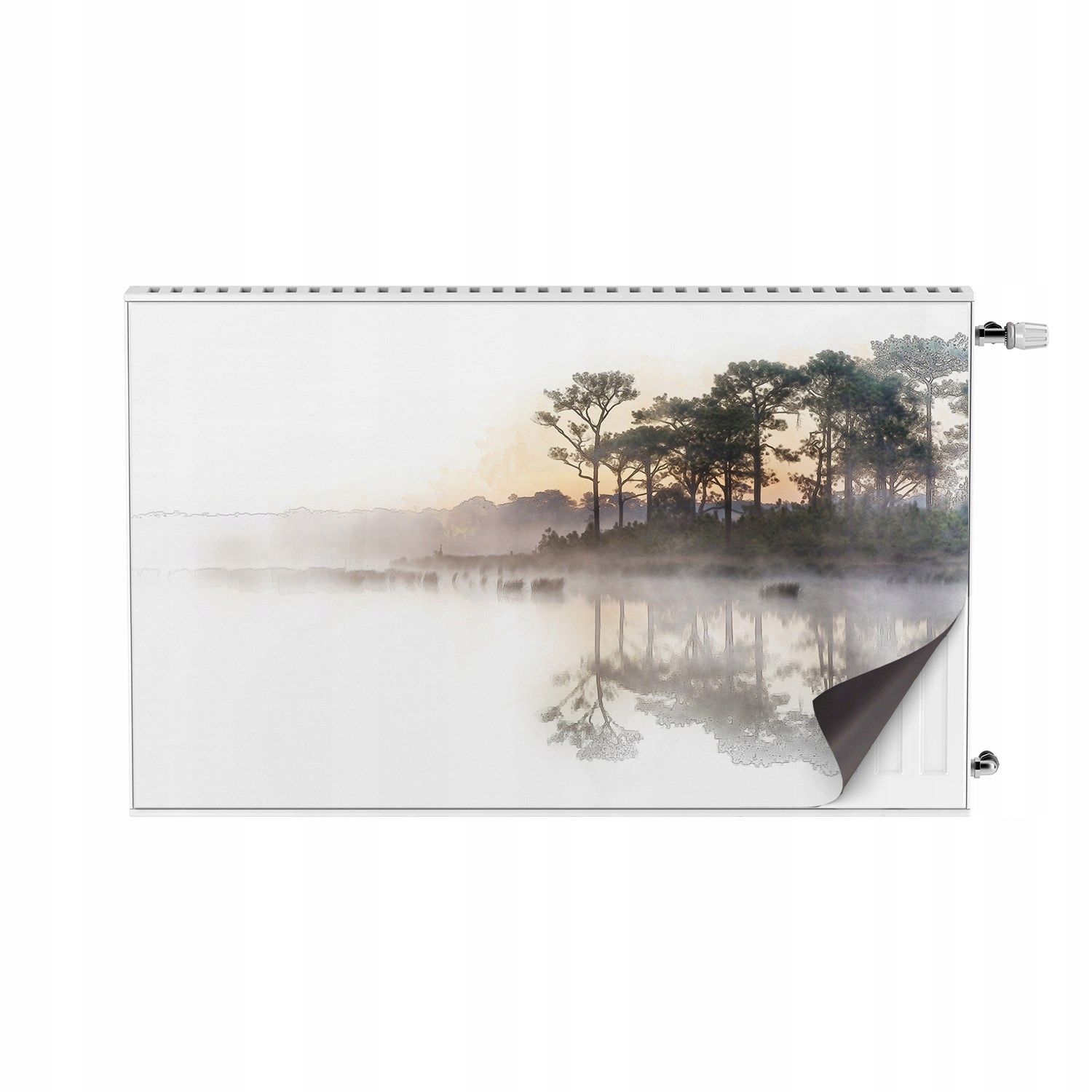  Magnētiskā uzlīme radiatoram 100x60 tropos banānu lapas
