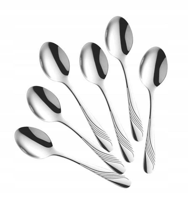  Amefa ue felicia cutlery 6x teaspoon tea 18/0 free