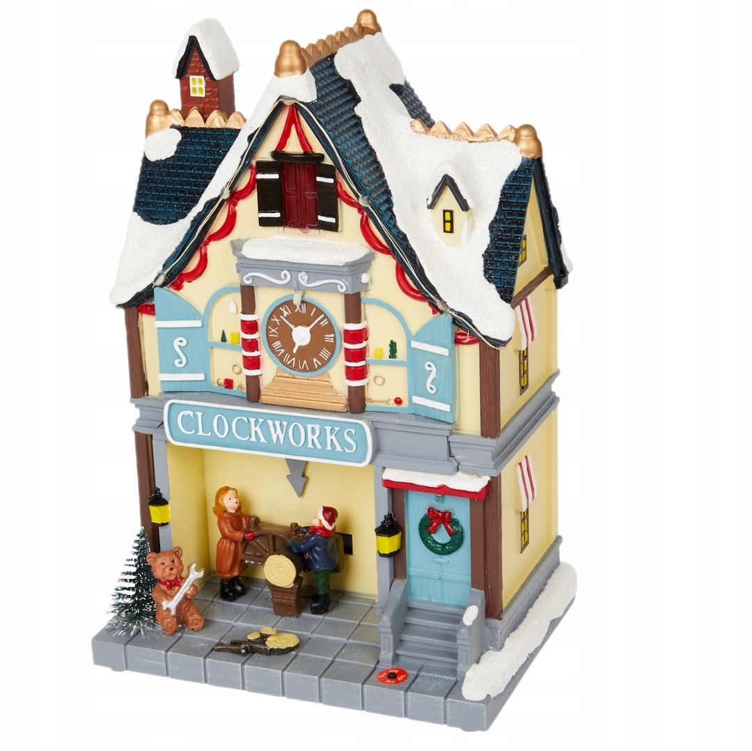  Küla jõulud magic village led 17 osad