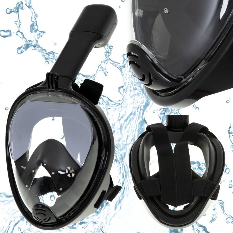  Mask sukeldumiseks sukeldumine kokkupandav täielik nägu l/xl pump komplekt