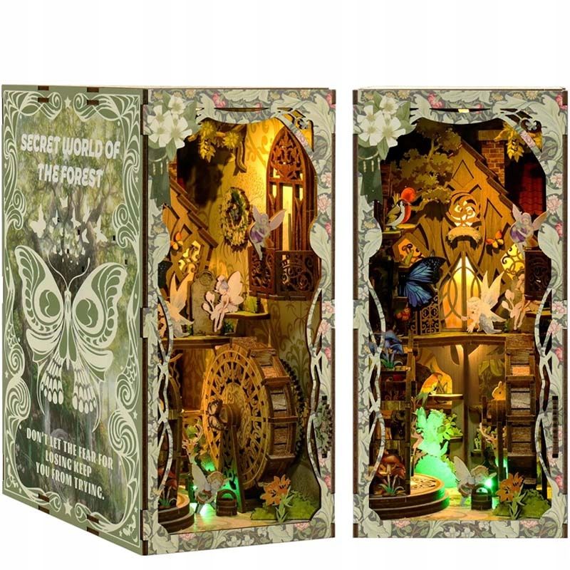  Miniatūra māja book nook vasara fejas dāvana diy