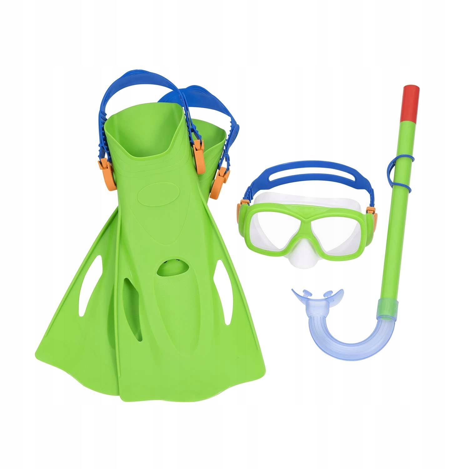  Diving kit mask for swimming underwater to the pool sea tube fins