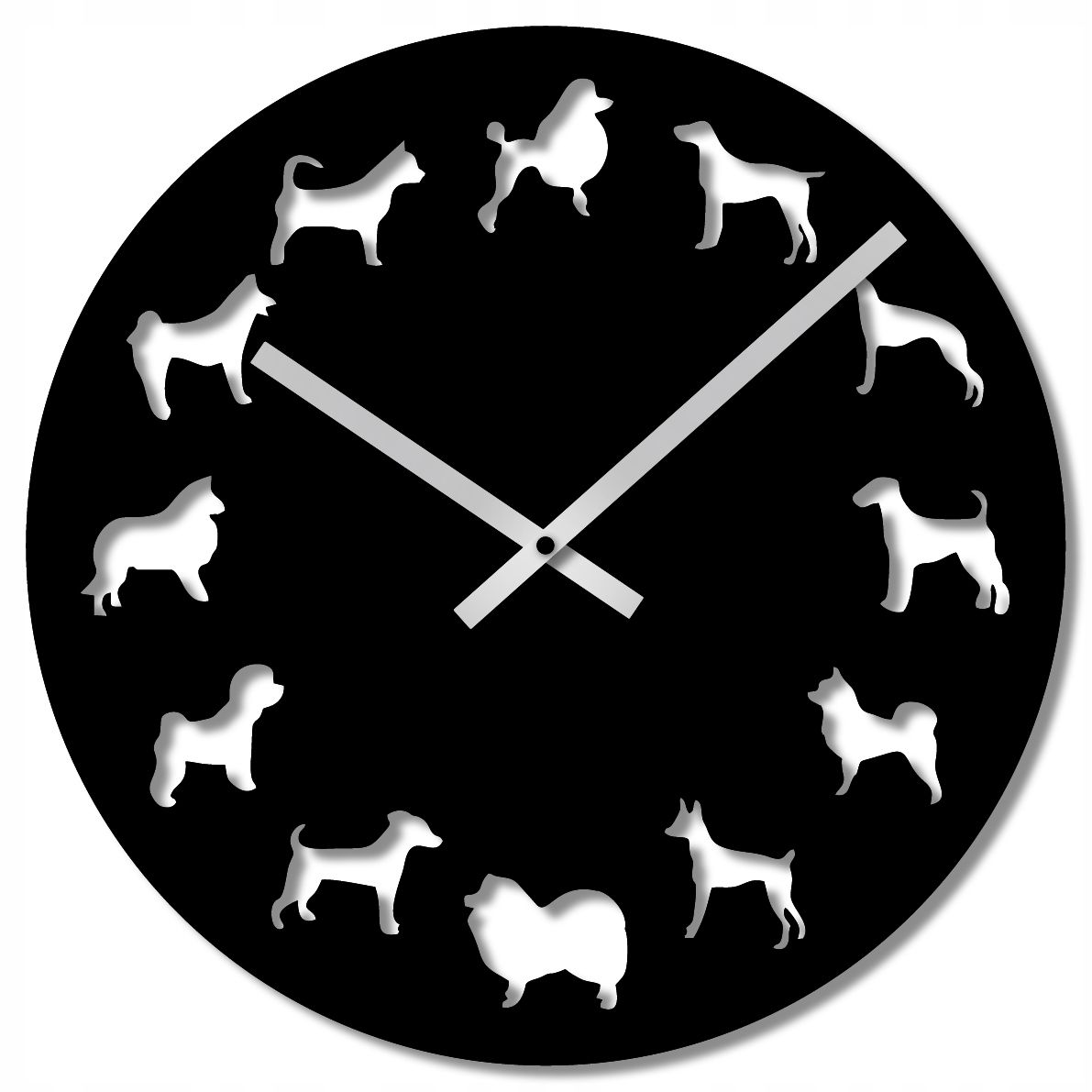  Wall clock 60 cm clock on the wall big clock openwork classic big numbers