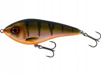  Vobleris westin swim jerk 10cm 34g - skęstantis - 3d rocky red