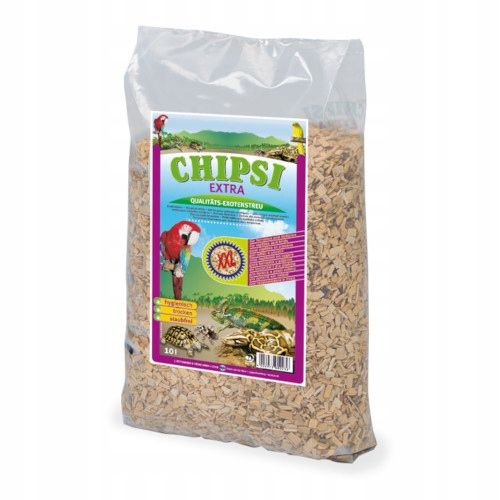  Chipsi extra dižskābarža skaidas par terāriju būris 3x10l