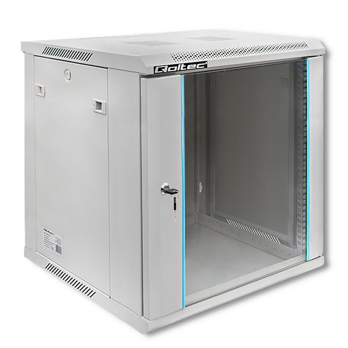  Tarnplatte abdeckung 1u für die garderobe rack 19” qoltec stahl schwarz