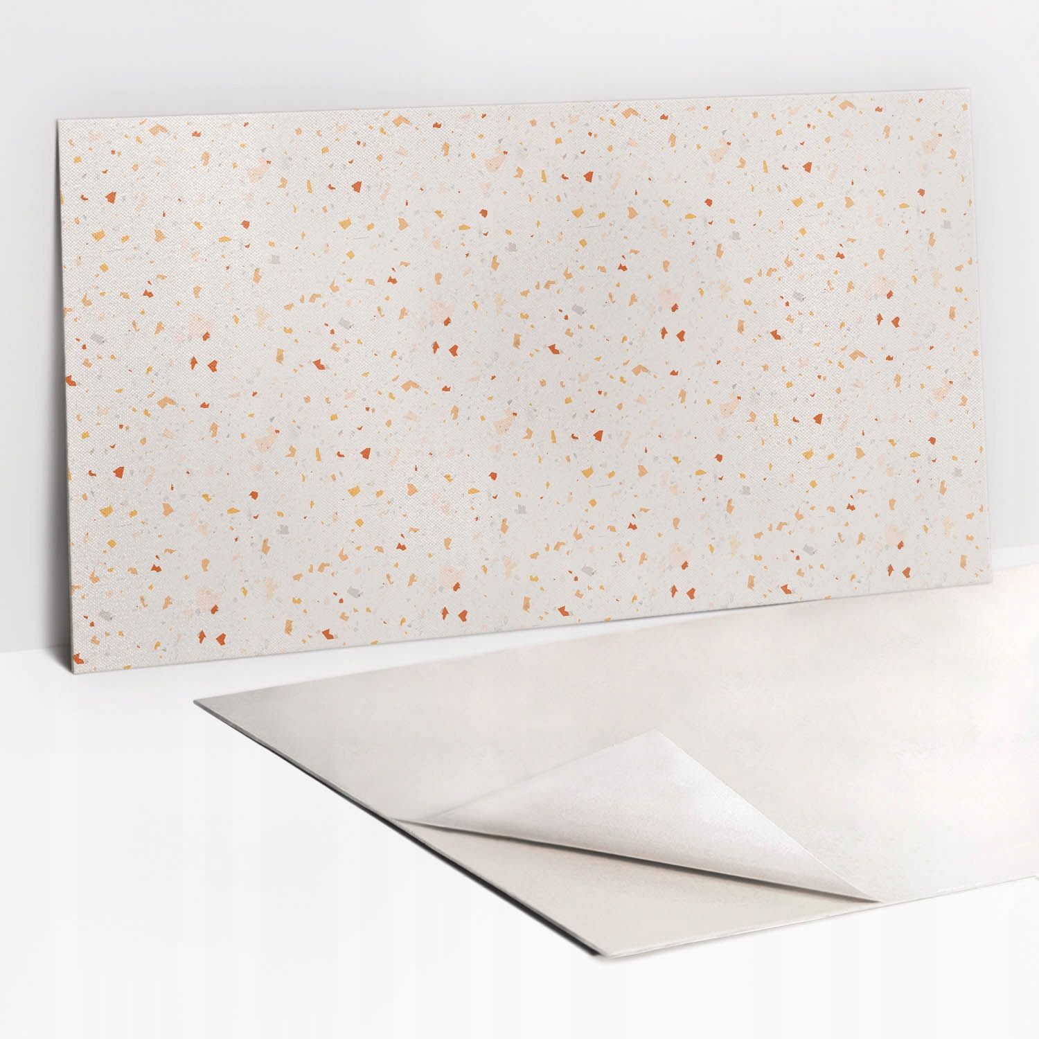  Lipīga plāksne pvc uz sienas, stāvs moderns moderns rindas 100x50 cm